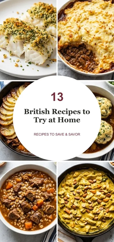 13 British Recipes to Try at Home