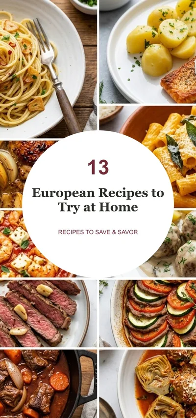 13 European Recipes to Try at Home