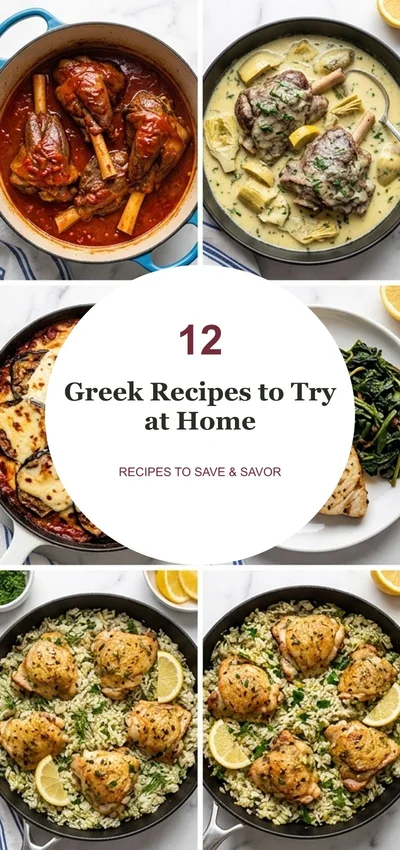 12 Greek Recipes to Try at Home