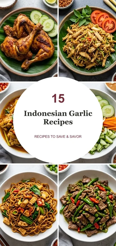 Indonesian Garlic Recipes