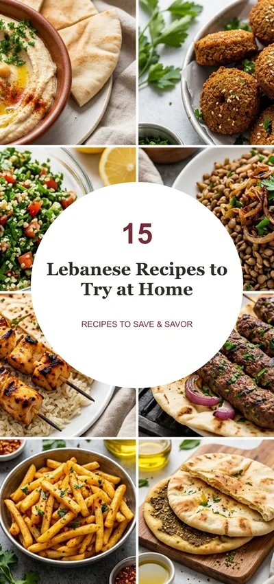 15 Lebanese Recipes to Try at Home