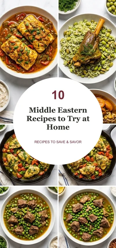 10 Middle Eastern Recipes to Try at Home