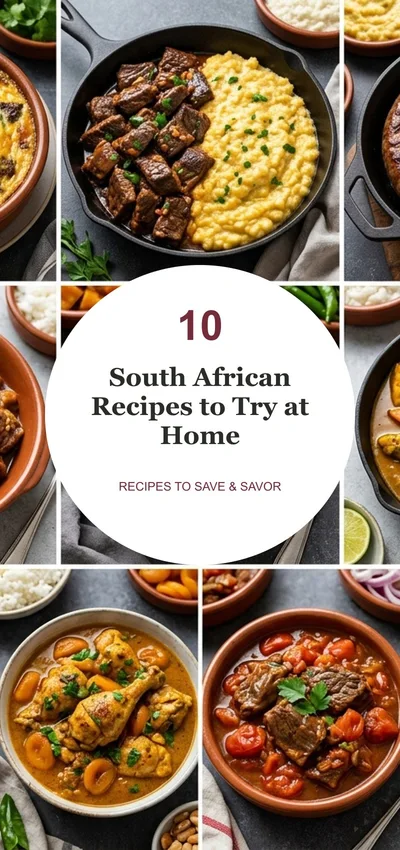 10 South African Recipes to Try at Home