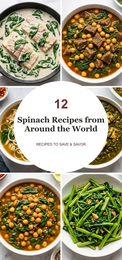 12 Spinach Recipes from Around the World