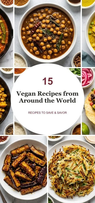 15 Vegan Recipes from Around the World