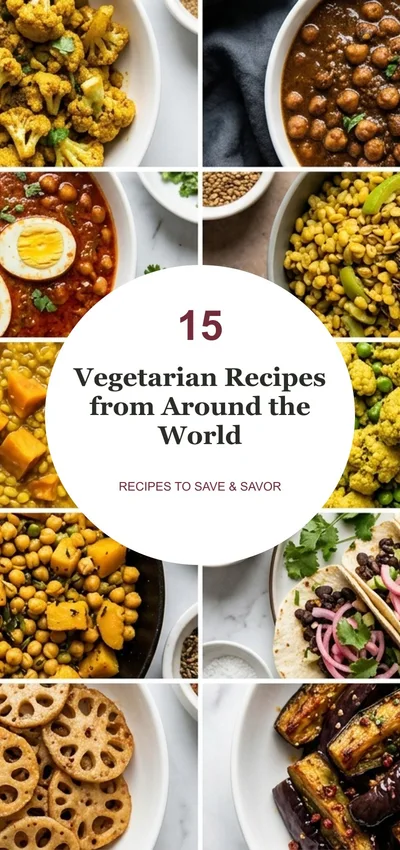 15 Vegetarian Recipes from Around the World
