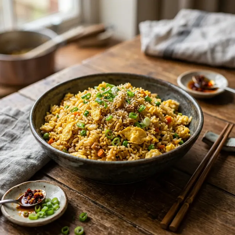 Weeknight Egg Fried Rice