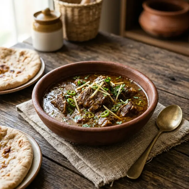 Chinioti Slow-Braised Beef Kunna Stew