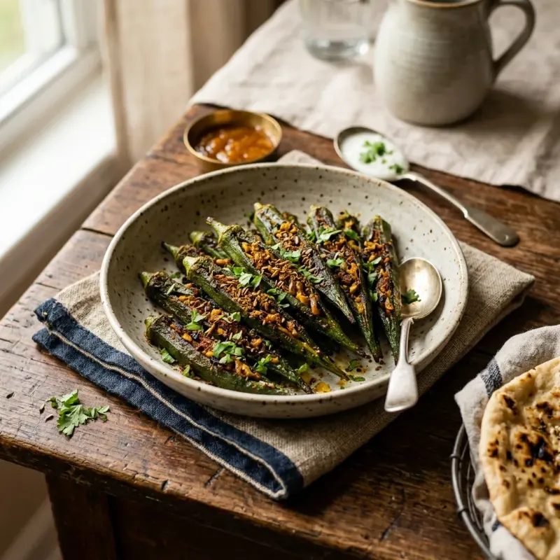 Punjabi Bharwan Bhindi