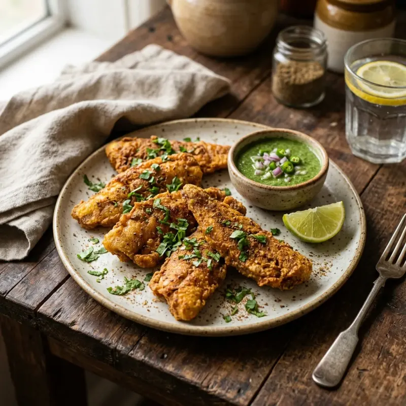 Amritsari Crispy Spiced Fish Fry
