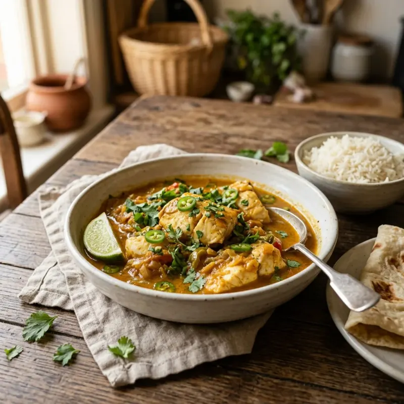 Somali Coastal Fish Stew With Tamarind And Coconut