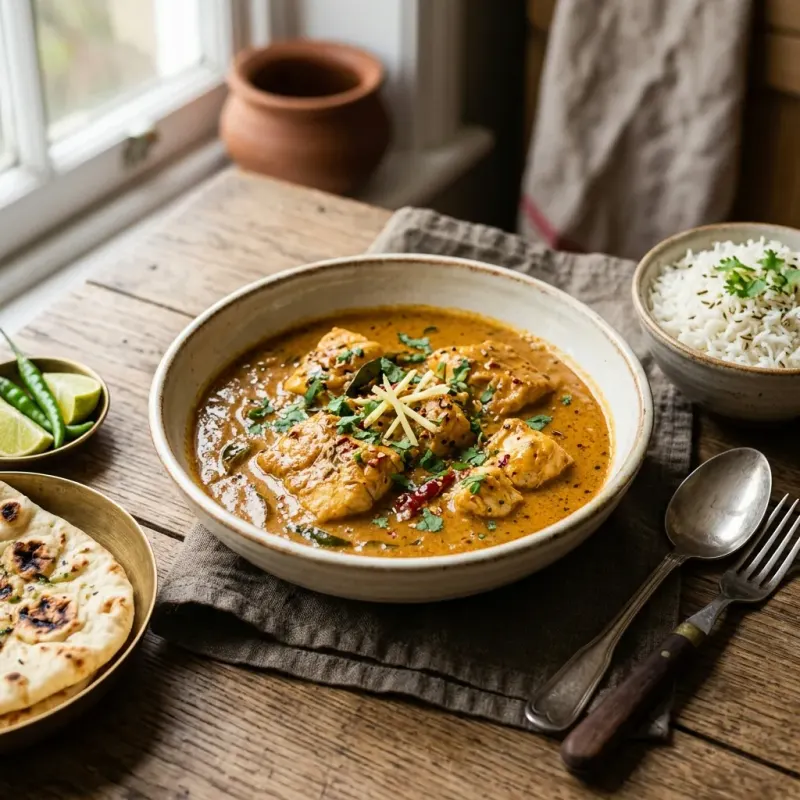 Makrani Tamarind And Coconut Fish Curry