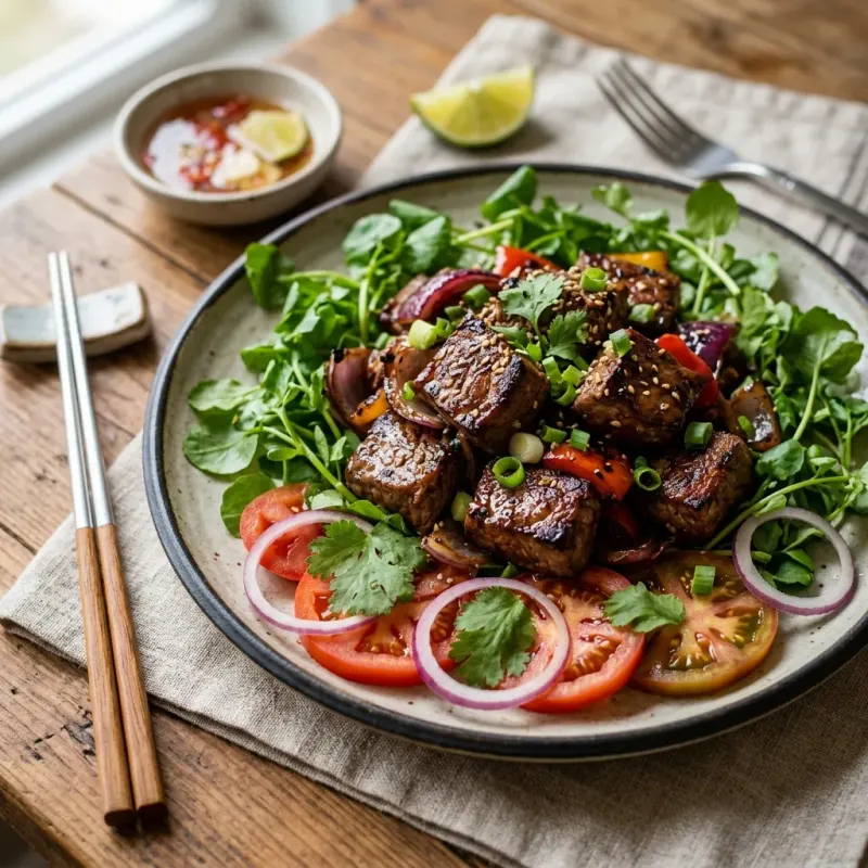 Vietnamese Lemongrass Shaking Beef