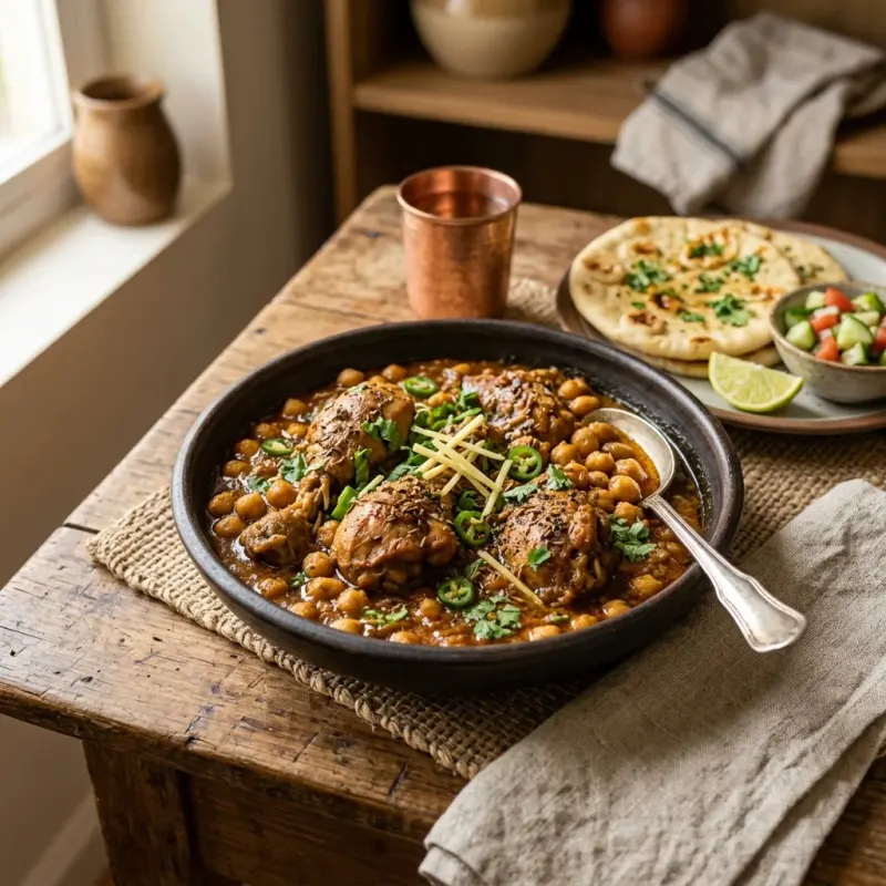 Lahori Murgh Cholay