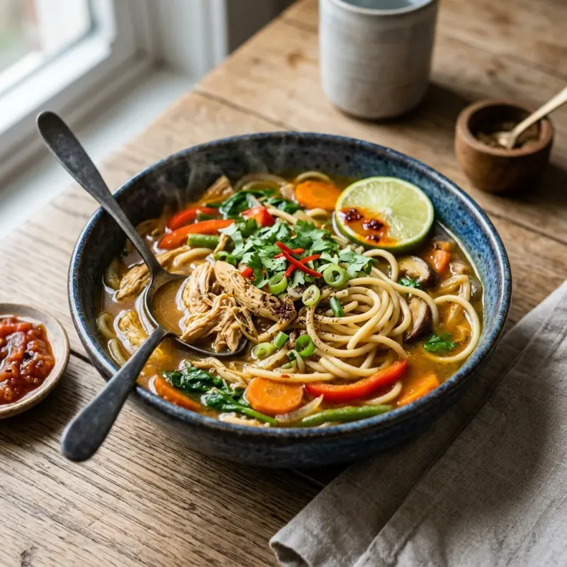 Pokhara Timur Spiced Chicken Thukpa Soup