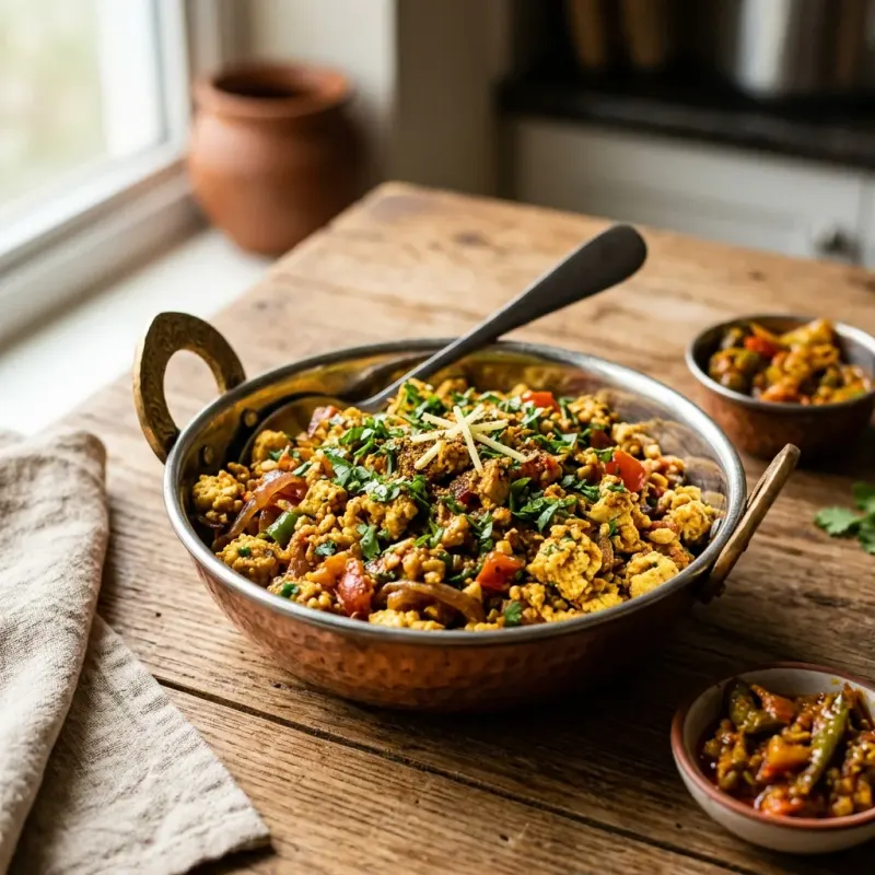 Dhaba-Style Paneer Bhurji