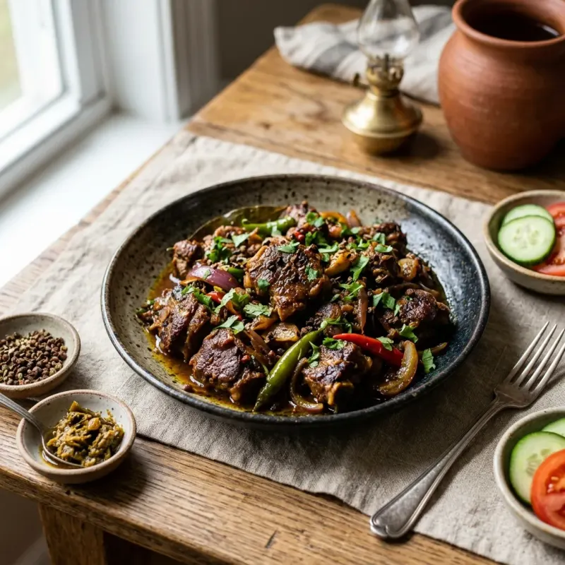 Nepalese Timur Pepper Lamb Bhutuwa