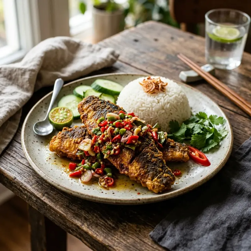 Ikan Goreng Cili Garam