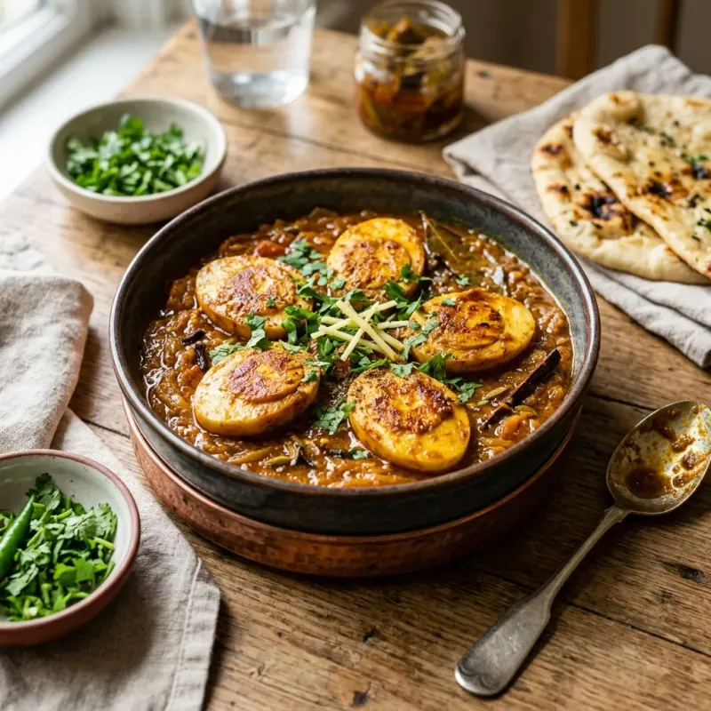 Amritsari Masala Egg Curry