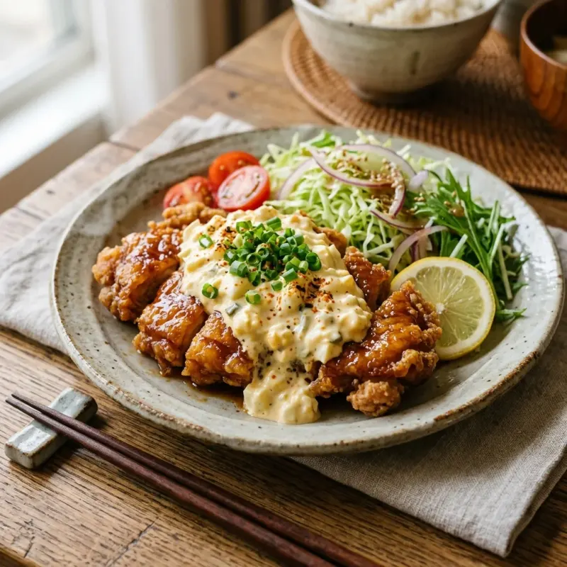 Crispy Chicken Nanban With Tangy Tartar Sauce