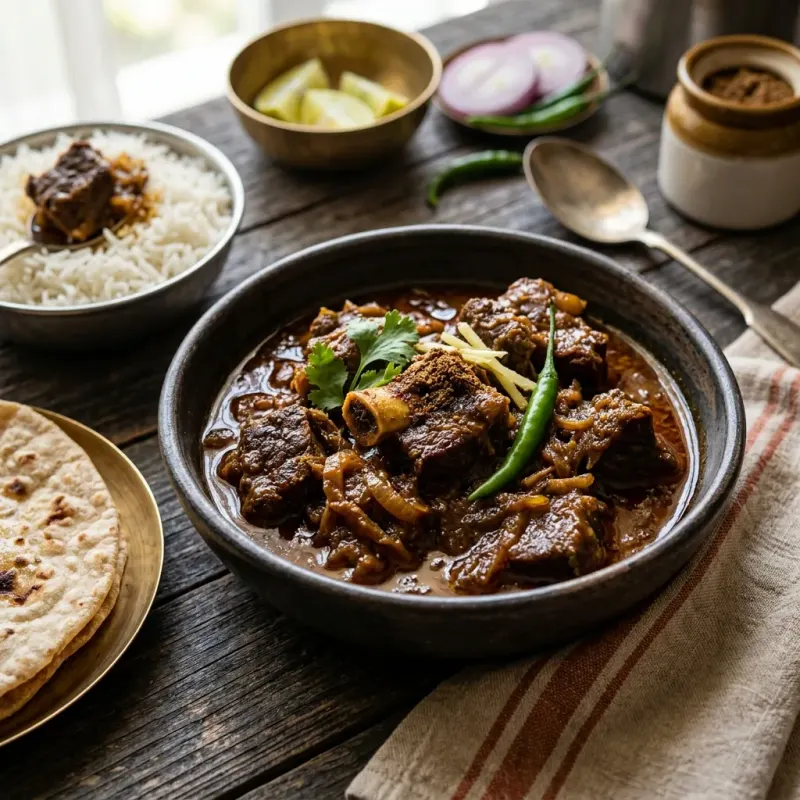 Bengali Slow-Braised Spiced Beef Kosha