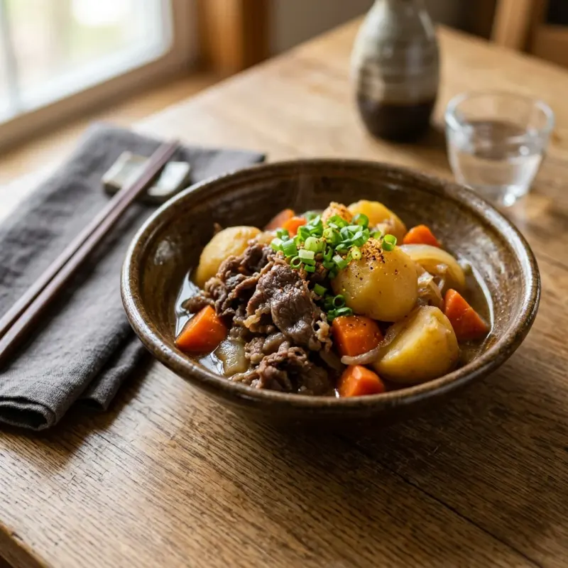 Simmered Beef Nikujaga