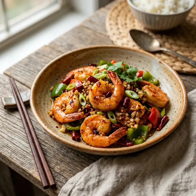 Hubei Garlic Chili Pepper Shrimp